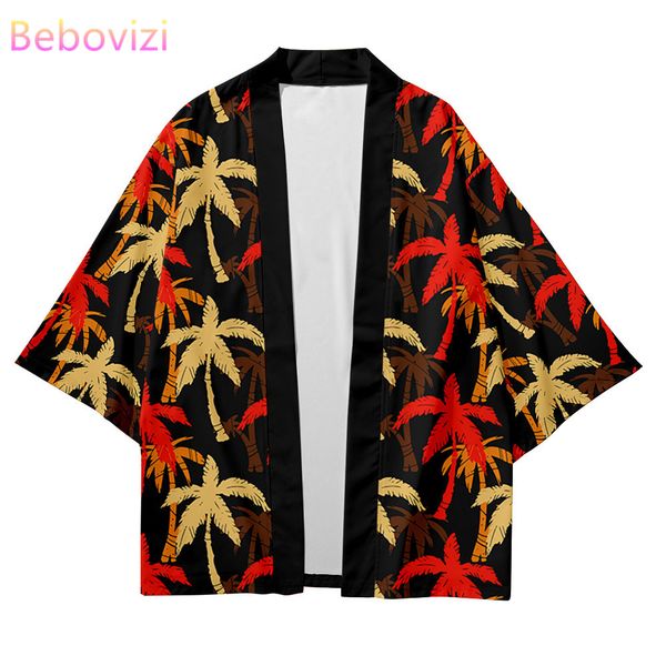 streetwear cardigan coconut tree print hawaiian shirt traditional haori kimono women men japanese beach yukata asian clothing, Red
streetwear cardigan coconut tree print hawaiian shirt traditional haori kimono women men japanese beach yukata asian clothing, Red