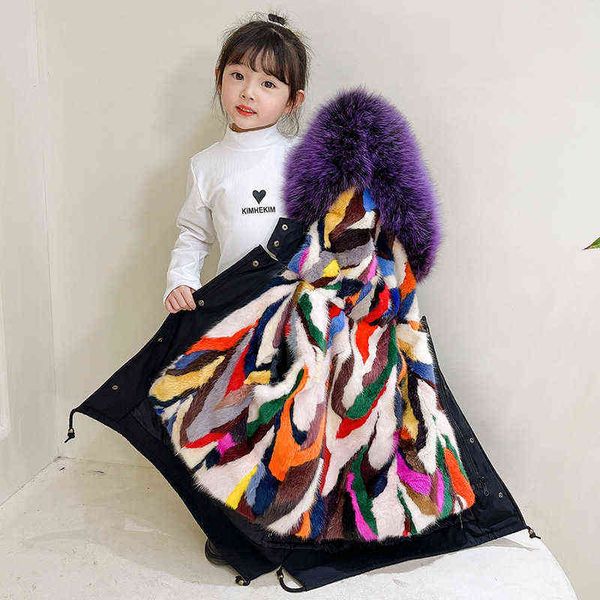 children fur parka 2021 new winter girl snowsuit thick warm child outerwear jacket kids fashion jacket for girl clothing 6-12years j220718, Blue;gray
children fur parka 2021 new winter girl snowsuit thick warm child outerwear jacket kids fashion jacket for girl clothing 6-12years j220718, Blue;gray