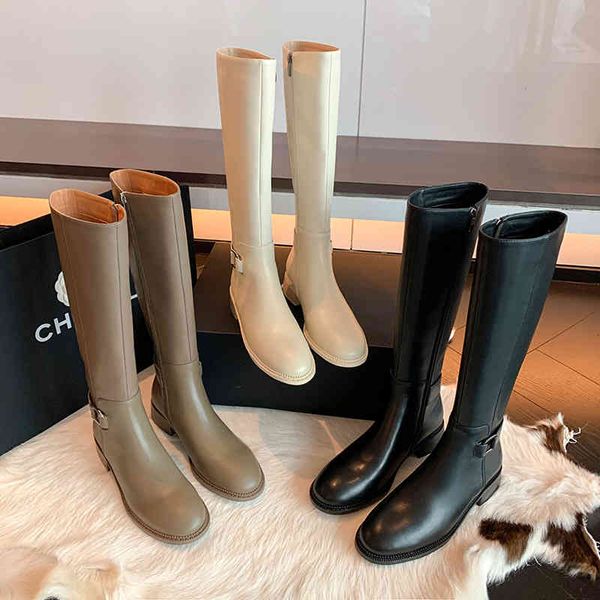 boots curved knight boots show legs long thin round head flat bottomed winter buckle side zipper 6cb5, Black
boots curved knight boots show legs long thin round head flat bottomed winter buckle side zipper 6cb5, Black