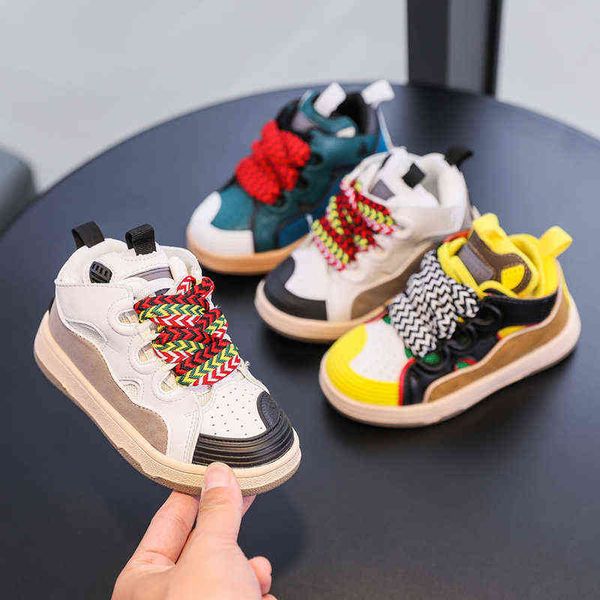 kids casual boy girls fashion sneakers party platforms daddy shoes vintage bread shoes size 26-35, Black
kids casual boy girls fashion sneakers party platforms daddy shoes vintage bread shoes size 26-35, Black