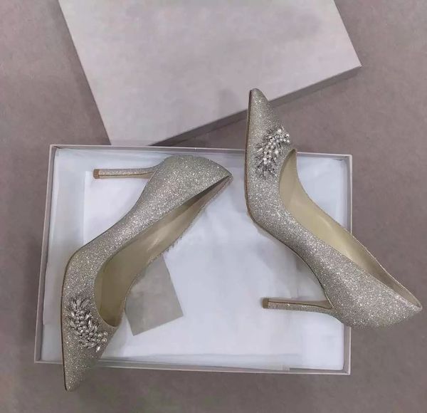 elegant wedding bridal romy sandals shoes latte nappa leather pointed-toe women's pumps with crystal embellishment high heels with box, Black
elegant wedding bridal romy sandals shoes latte nappa leather pointed-toe women's pumps with crystal embellishment high heels with box, Black