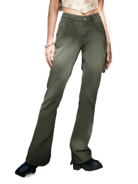 romwe fairy grunge solid flare leg jeans l2ux#, Blue
romwe fairy grunge solid flare leg jeans l2ux#, Blue