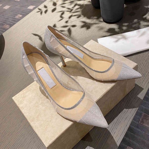 dress shoes high heels women's spring mesh pointed dinner evening dress wedding shoes, Black
dress shoes high heels women's spring mesh pointed dinner evening dress wedding shoes, Black