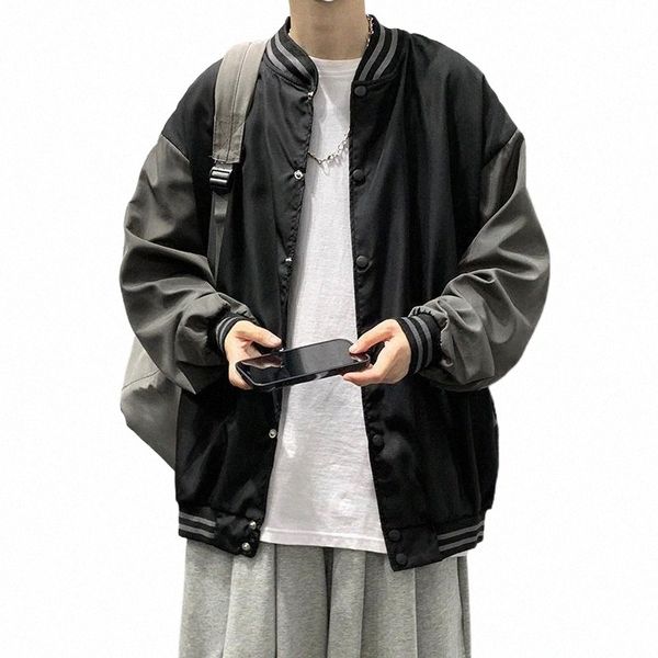men's jackets color blocking zipper jacket casual street wear hip hop slim fit clothing plus 4xl y9y9#, Black;brown
men's jackets color blocking zipper jacket casual street wear hip hop slim fit clothing plus 4xl y9y9#, Black;brown