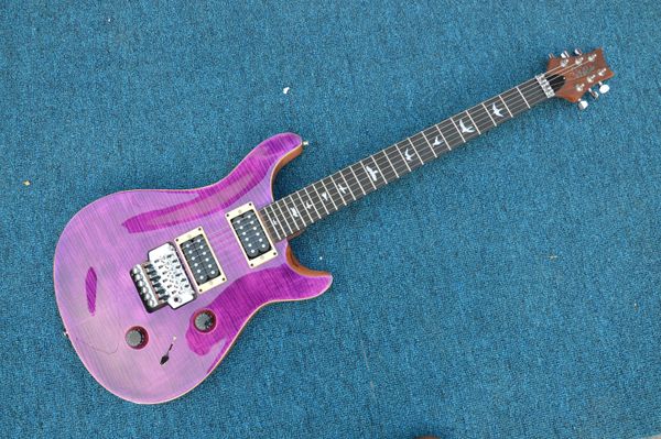 purple prs electric guitar a flame maple bridge tremolo inlays birds chrome hardware
purple prs electric guitar a flame maple bridge tremolo inlays birds chrome hardware