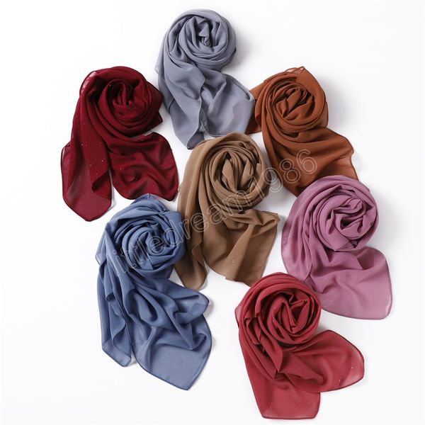 glitter chiffon hijab square scarf bandana muslim woman turban plain hoofddoek head wrap for women headband headscarf 90*90cm, Blue;gray
glitter chiffon hijab square scarf bandana muslim woman turban plain hoofddoek head wrap for women headband headscarf 90*90cm, Blue;gray