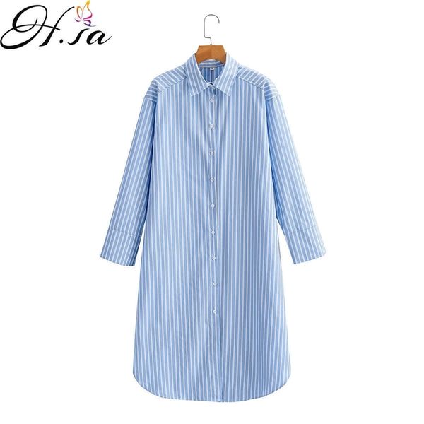 hsa european and american summer wind women's striped loose long sleeve shirt 1566 210716, White
hsa european and american summer wind women's striped loose long sleeve shirt 1566 210716, White