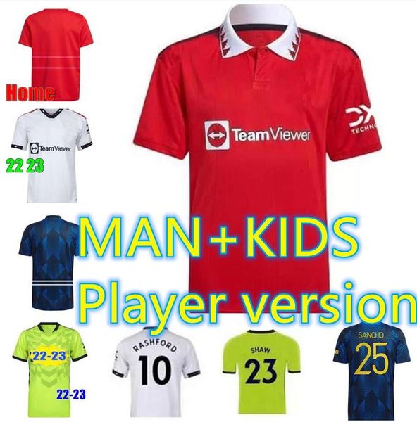 22 23 manchesters cavani sancho soccer jerseys united rashford shaw 2022 2023 football shirt man utd r.varane greenwood b. fernandes men kid, Black;yellow
22 23 manchesters cavani sancho soccer jerseys united rashford shaw 2022 2023 football shirt man utd r.varane greenwood b. fernandes men kid, Black;yellow