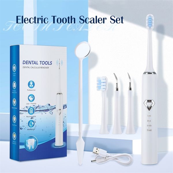 electric sonic dental tartar remover calculus stains cleaner teeth whitening oral irrigator for teeth cleaning toothbrush 220715
electric sonic dental tartar remover calculus stains cleaner teeth whitening oral irrigator for teeth cleaning toothbrush 220715