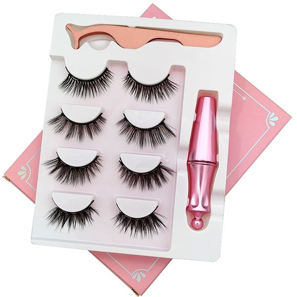345 pairs magnetic eyelashes eyeliner eyelash curler set 5 magnet natural long false with 220518
345 pairs magnetic eyelashes eyeliner eyelash curler set 5 magnet natural long false with 220518