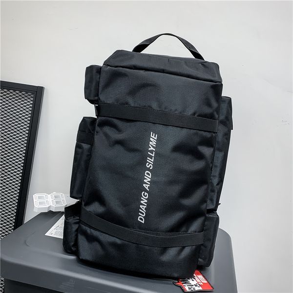 fashion large capacity leisure travel bags men simple solid student travel tote designer high-quality womens backpack
fashion large capacity leisure travel bags men simple solid student travel tote designer high-quality womens backpack