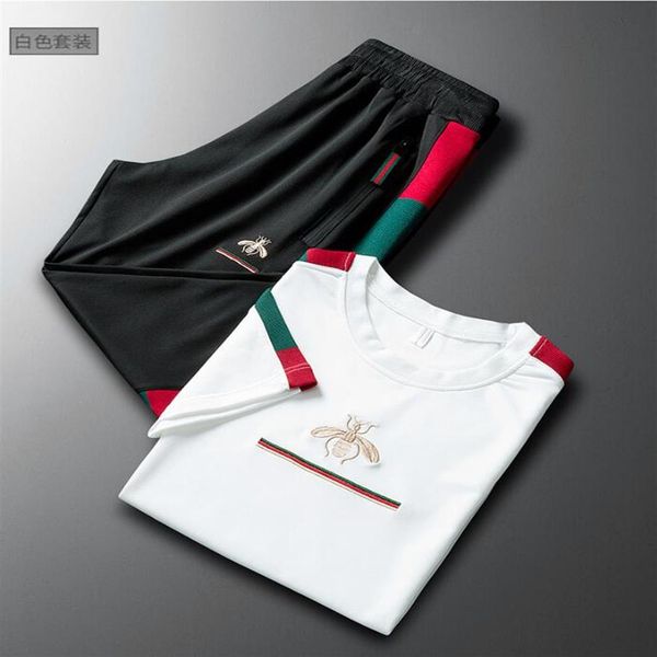 short-sleeved t-shirt men's 2021 spring and summer new men's casual sports trouser suit short-sleeved t-shirt255j, Gray
short-sleeved t-shirt men's 2021 spring and summer new men's casual sports trouser suit short-sleeved t-shirt255j, Gray
