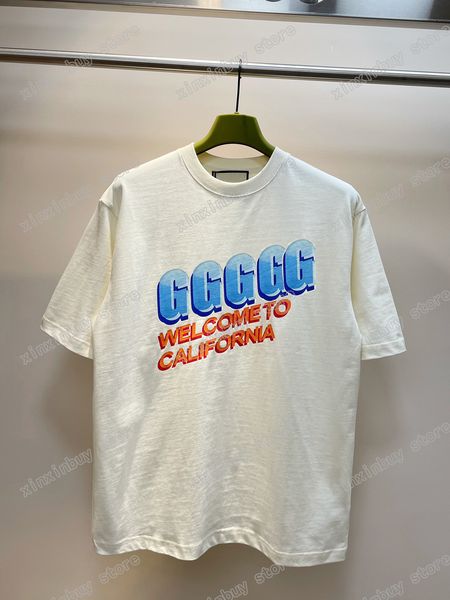 22ss men women designers t shirts tee gradient letter california print man flower short sleeve crew neck streetwear black white xinxinbuy s-, White;black
22ss men women designers t shirts tee gradient letter california print man flower short sleeve crew neck streetwear black white xinxinbuy s-, White;black