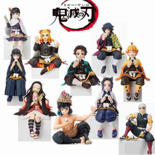 10cm anime demon slayer figure kamado tanjirou agatsuma zenitsu nezuko hashibira inosuke kochou shinobu pvc action
10cm anime demon slayer figure kamado tanjirou agatsuma zenitsu nezuko hashibira inosuke kochou shinobu pvc action