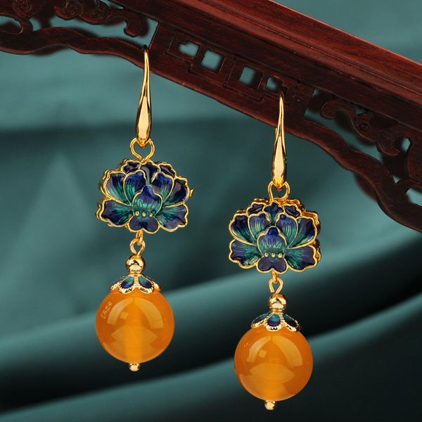 korea fashion vintage yellow flower drop earrings delicate nature stones ethnic jewelry for women 220718, Silver
korea fashion vintage yellow flower drop earrings delicate nature stones ethnic jewelry for women 220718, Silver