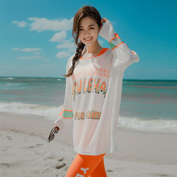 4 set long sleeve swimwear push up pad bathing suit sport bodysuit women beach swimming surfing suit korea style rash guard 0613, Black
4 set long sleeve swimwear push up pad bathing suit sport bodysuit women beach swimming surfing suit korea style rash guard 0613, Black