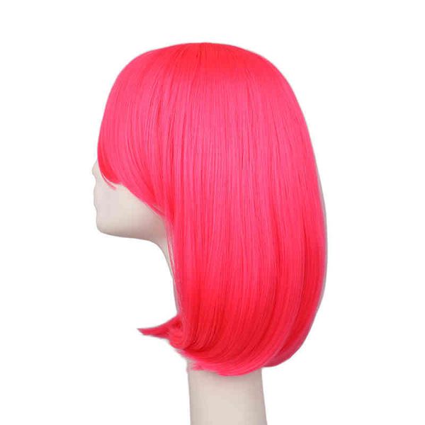 qqxcaiw women girls bob straight cosplay wig costume party black white blue red pink 40 cm synthetic hair wigs, Golden;white
qqxcaiw women girls bob straight cosplay wig costume party black white blue red pink 40 cm synthetic hair wigs, Golden;white