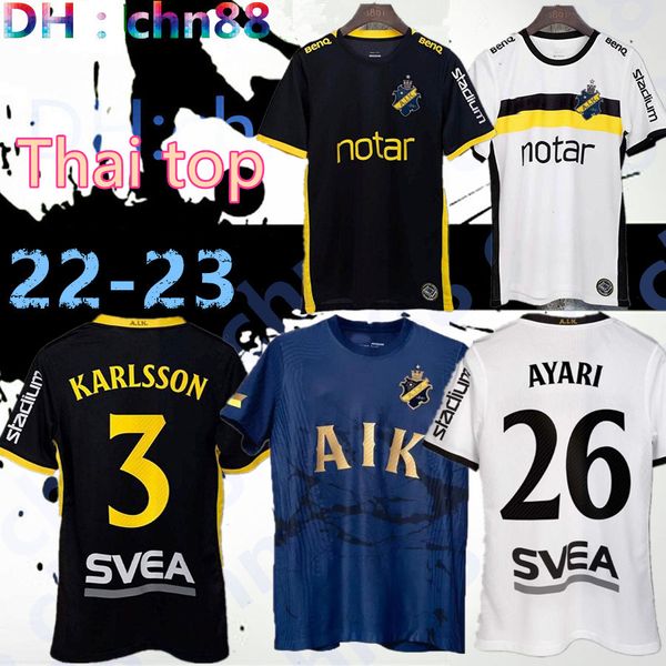 22 23 aik royal edition fotboll soccer jerseys 2022 2023 home away black golden papagiannopoulos rogic larsson tihi anniversary maillots foo, Black;yellow
22 23 aik royal edition fotboll soccer jerseys 2022 2023 home away black golden papagiannopoulos rogic larsson tihi anniversary maillots foo, Black;yellow