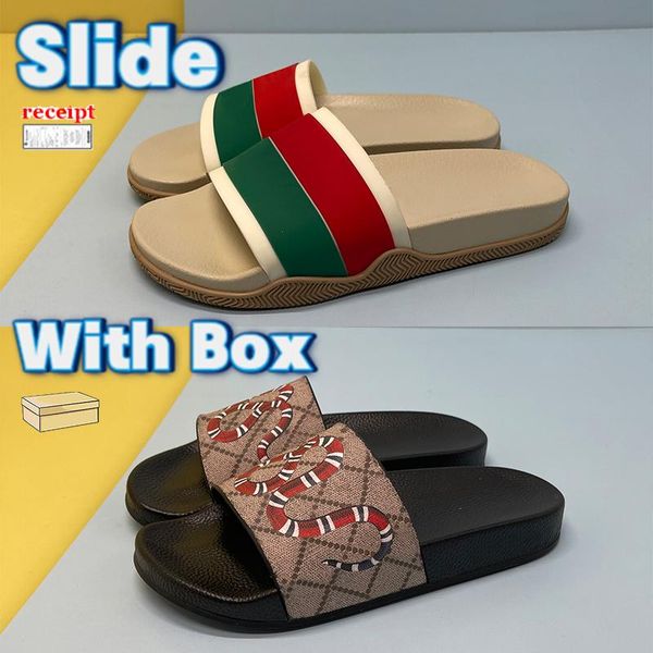 with box sandal 2022 ggity web slide sandals men women slippers mens stripe nl, Black
with box sandal 2022 ggity web slide sandals men women slippers mens stripe nl, Black