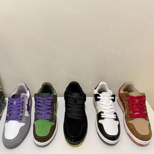 designer casual shoes bapestas baped sk8 sta mens running shoes camouflage women trainers sports sneakers classic platform shoe, Black
designer casual shoes bapestas baped sk8 sta mens running shoes camouflage women trainers sports sneakers classic platform shoe, Black