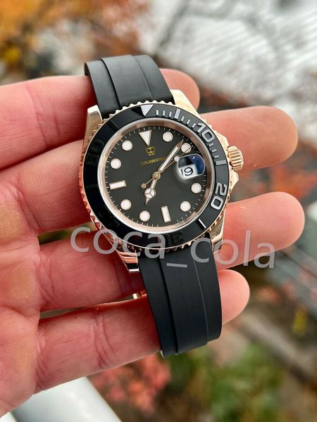 original box waterproof selling watches rose gold 40mm rubber men automatic wristwatch fashion men's diver watch, Slivery;brown
original box waterproof selling watches rose gold 40mm rubber men automatic wristwatch fashion men's diver watch, Slivery;brown