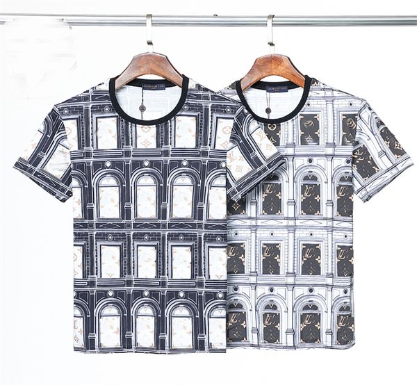 22ss man summer mens women designers t shirts loose tees fashion brands man s casual shirt luxurys clothing street shorts sleeve clothes ts, White;black
22ss man summer mens women designers t shirts loose tees fashion brands man s casual shirt luxurys clothing street shorts sleeve clothes ts, White;black