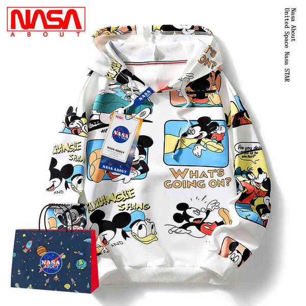 hoodies sweatshirts designer hoodie nasa co branded sweater men's hooded spring and autumn new korean fashion brand trend loose casual, Black
hoodies sweatshirts designer hoodie nasa co branded sweater men's hooded spring and autumn new korean fashion brand trend loose casual, Black