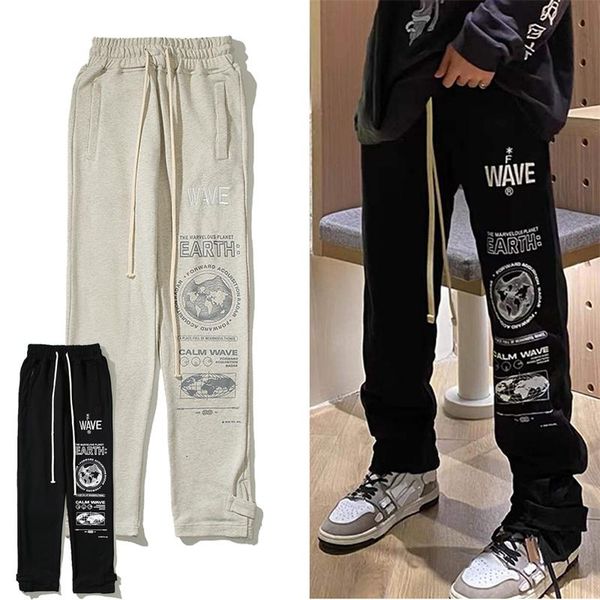 men's pants sweatpants toe band high street embroidered logo loose sports vibe style men's fashionmen's men'smen's, Black
men's pants sweatpants toe band high street embroidered logo loose sports vibe style men's fashionmen's men'smen's, Black