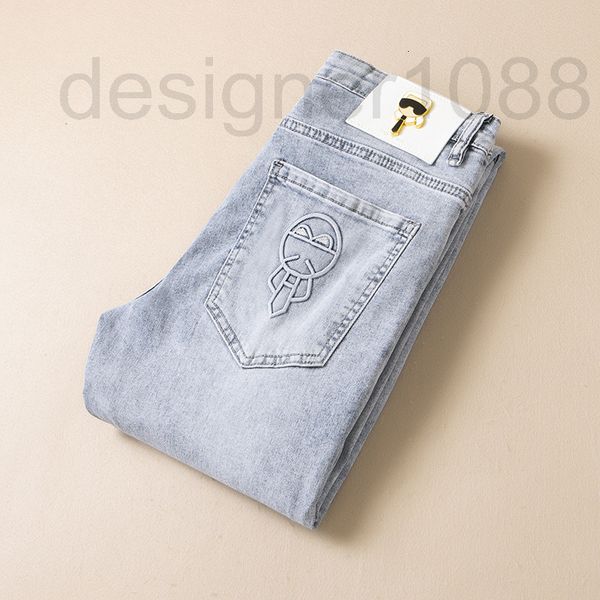 men's jeans designer 2022 spring and summer new light colored jeans men's fashion brand slim fit small feet elastic straight pants, Blue
men's jeans designer 2022 spring and summer new light colored jeans men's fashion brand slim fit small feet elastic straight pants, Blue