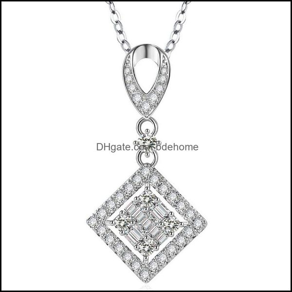 pendant necklaces fashion square zircon necklace womens delicate neck accessory wedding sparkling bright party jewelr bdehome dhy0n, Silver
pendant necklaces fashion square zircon necklace womens delicate neck accessory wedding sparkling bright party jewelr bdehome dhy0n, Silver