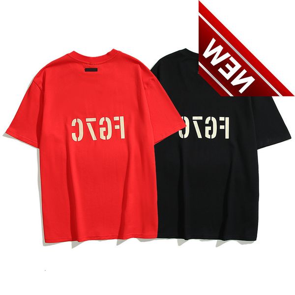 fog double thread essentials fg7c flocking letter short sleeve american loose t-shirt, White;black
fog double thread essentials fg7c flocking letter short sleeve american loose t-shirt, White;black
