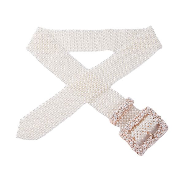 new high-quality fashion belts european and american handmade pearls woven belts women's wide decorative all-match dresses waist chains, Black;brown
new high-quality fashion belts european and american handmade pearls woven belts women's wide decorative all-match dresses waist chains, Black;brown