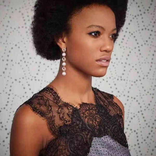design jewel ornament charm earring letter pearl inlaid diamond long tassel earrings s925 silver needle temperament versatile face thin earr, Golden
design jewel ornament charm earring letter pearl inlaid diamond long tassel earrings s925 silver needle temperament versatile face thin earr, Golden