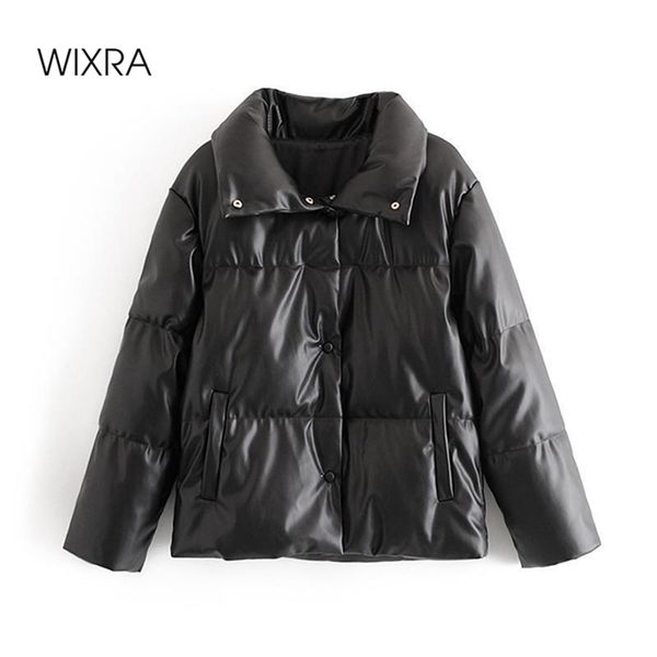 wixra winter womens parkas casual thicken warm cotton jackets coat female solid classic outwear waterproof jacket street wear 201214, Black
wixra winter womens parkas casual thicken warm cotton jackets coat female solid classic outwear waterproof jacket street wear 201214, Black