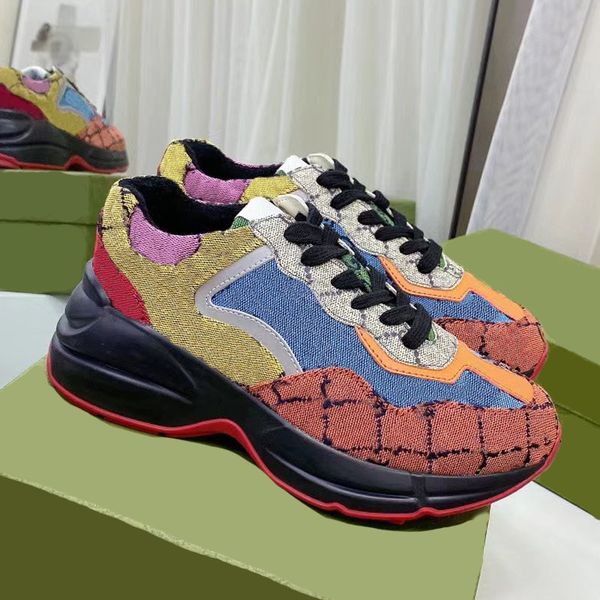 brand shoes designer rhyton sneakers beige men women vintage luxury chaussures designers lady size 35-46
brand shoes designer rhyton sneakers beige men women vintage luxury chaussures designers lady size 35-46