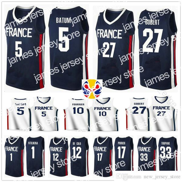 new 2019 world cup team france basketball jersey frank ntilikina 1 nicolas batum 5 rudy gobert 27 ev, Black
new 2019 world cup team france basketball jersey frank ntilikina 1 nicolas batum 5 rudy gobert 27 ev, Black