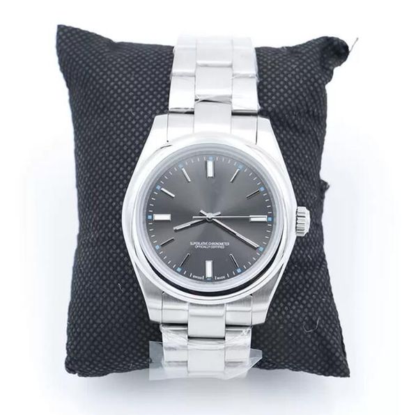 new nice automatic 2813 movement 40mm smooth bezel watch watches stainless steel lume dark rhodium dial 114300 mens wristwatches, Slivery;brown
new nice automatic 2813 movement 40mm smooth bezel watch watches stainless steel lume dark rhodium dial 114300 mens wristwatches, Slivery;brown