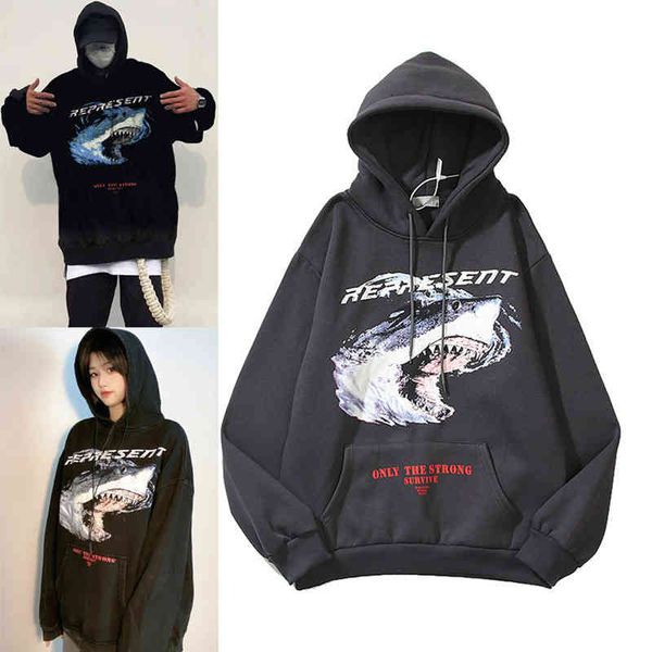 men's hoodies sweatshirts american style high street great white shark print men and women lovers hip hop loose 2n, Black
men's hoodies sweatshirts american style high street great white shark print men and women lovers hip hop loose 2n, Black