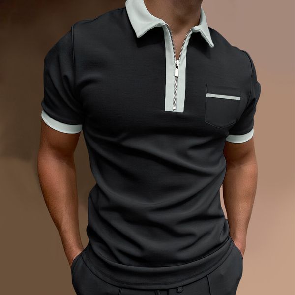 premium cotton men polo summer sweatsuit lapel zipper closure short sleeves shirt leisure office style print mixed color fashion casual brea, White;black
premium cotton men polo summer sweatsuit lapel zipper closure short sleeves shirt leisure office style print mixed color fashion casual brea, White;black