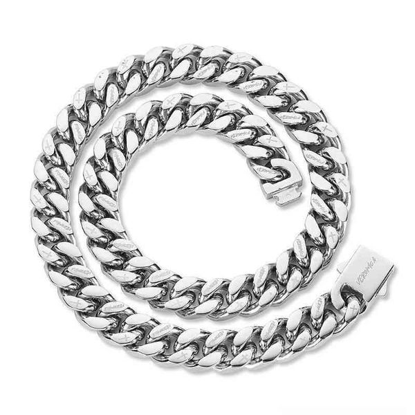 pendant necklaces steel cuban necklace mens style stainless chain four side grinding hip hop accessories 220316, Silver
pendant necklaces steel cuban necklace mens style stainless chain four side grinding hip hop accessories 220316, Silver