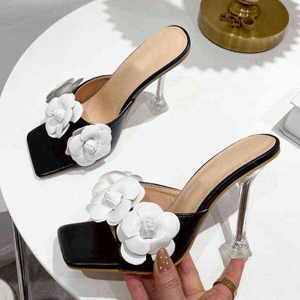 slippers fashion flowers designer women transparent strange high heels female shoes slides summer open toe gladiator sandal 220321, Black
slippers fashion flowers designer women transparent strange high heels female shoes slides summer open toe gladiator sandal 220321, Black