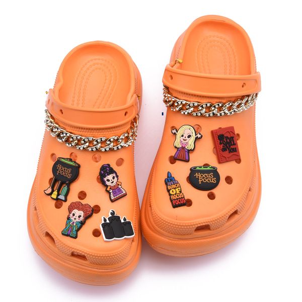 2022 hocus pocus shoe decoration wholesale pvc halloween scary movies clog charms custom soft rubber pumpkin croc charm designer charms for, White;pink
2022 hocus pocus shoe decoration wholesale pvc halloween scary movies clog charms custom soft rubber pumpkin croc charm designer charms for, White;pink