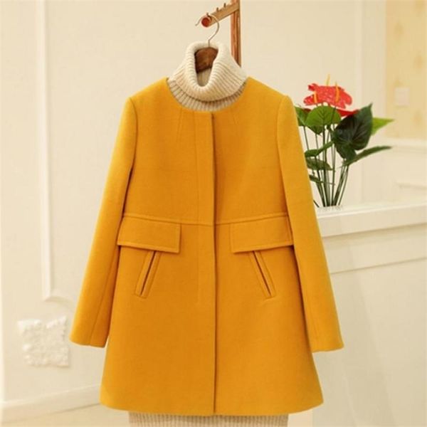 autumn winter womens trend pocket woollen cloth loose coat new casual womans plus size medium long woolen cloth overcoats lj200928, Black
autumn winter womens trend pocket woollen cloth loose coat new casual womans plus size medium long woolen cloth overcoats lj200928, Black