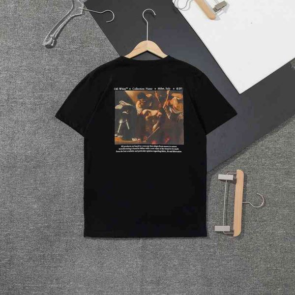 men's t-shirts ow off2022 religious oil painting cotton t-shirt short sleeve and women's 7lni, White;black
men's t-shirts ow off2022 religious oil painting cotton t-shirt short sleeve and women's 7lni, White;black