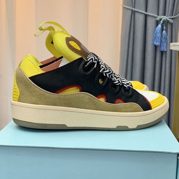 2022 luxury running curb leather sneakers women shoes bur house chaussures de designer sports lanviin platform casual splash ink bread shoe, Black
2022 luxury running curb leather sneakers women shoes bur house chaussures de designer sports lanviin platform casual splash ink bread shoe, Black