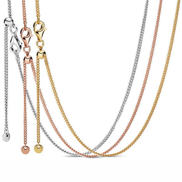 original rose gold sliding buckle chain, adjustable, suitable for 925 sterling silver basic necklace, with pearls, bracelets and european
original rose gold sliding buckle chain, adjustable, suitable for 925 sterling silver basic necklace, with pearls, bracelets and european
