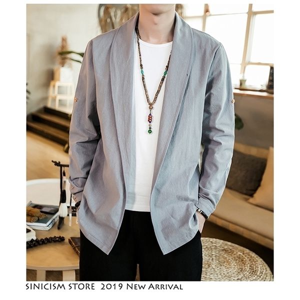 sinicism store men kimono jackets mens open stitch traditional solid jackets and coats male streetwear button cardigan plus size t200319, Black;brown
sinicism store men kimono jackets mens open stitch traditional solid jackets and coats male streetwear button cardigan plus size t200319, Black;brown