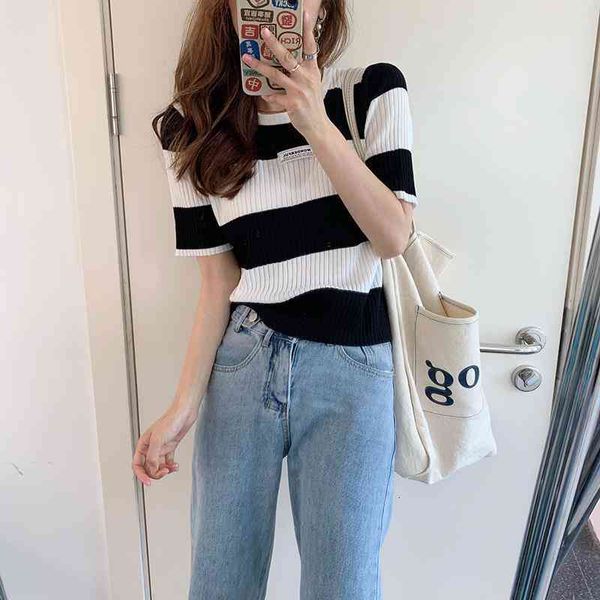 women's polos ice silk short sleeve t-shirt women's round neck summer fashion korean version foreign style age reducing thin pullo, White
women's polos ice silk short sleeve t-shirt women's round neck summer fashion korean version foreign style age reducing thin pullo, White