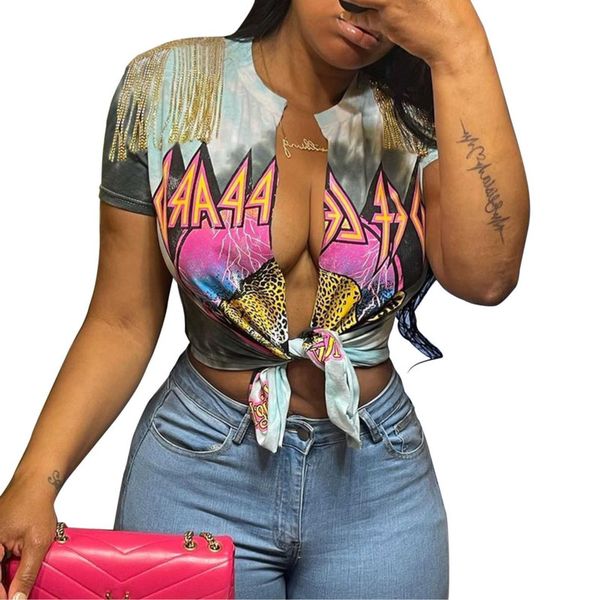 casual bow short sleeve tie dye t-shirt womens fashion printed tassel split crew neck tee t shirt streetwear, White
casual bow short sleeve tie dye t-shirt womens fashion printed tassel split crew neck tee t shirt streetwear, White