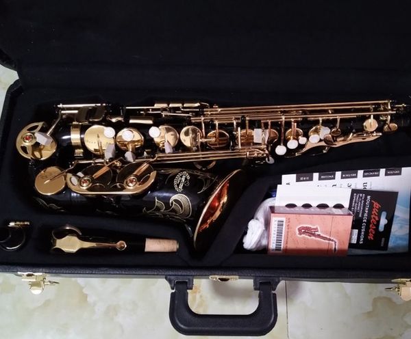 real salto saxophone naiputesi nt-82zb black lacquered gold key beautifully carved flower alto sax woodwind instrument
real salto saxophone naiputesi nt-82zb black lacquered gold key beautifully carved flower alto sax woodwind instrument